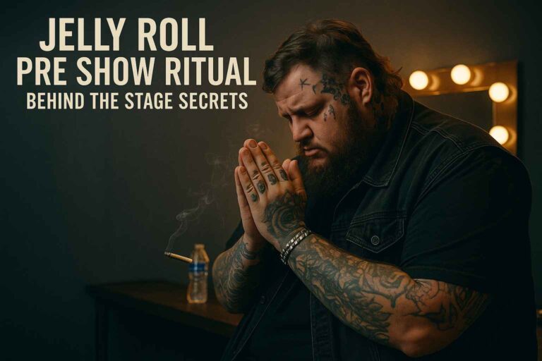 Jelly Roll Pre Show Ritual: Behind the Stage Secrets