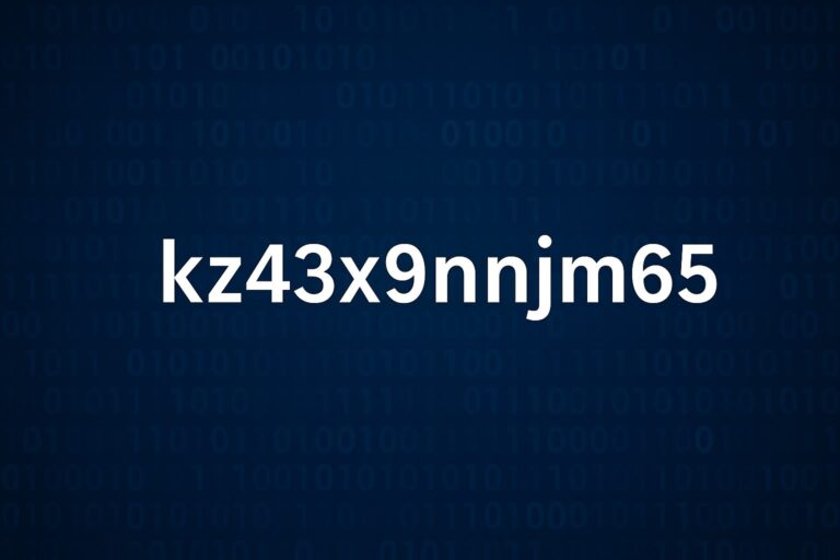 Kz43x9nnjm65 explained: What It Means And Why It Matters