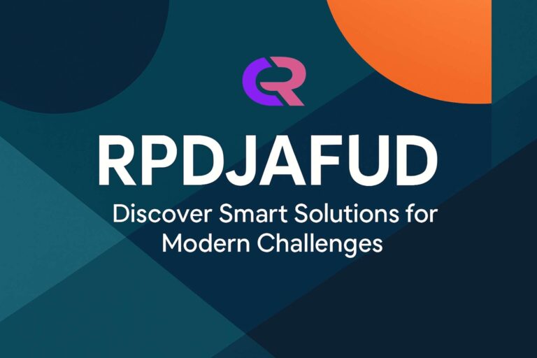 RPDJAFUD: Discover smart solutions for modern challenges