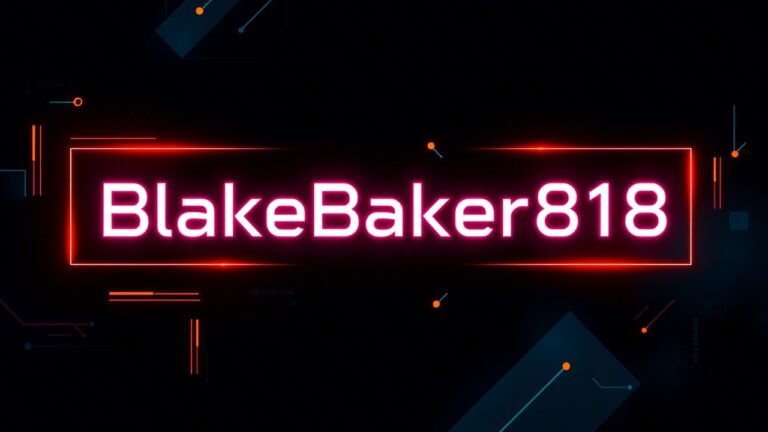 BlakeBaker818: Discover the persona behind the username