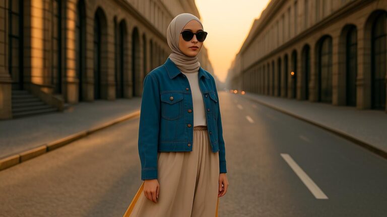 How to Wear Oversized Blazers with Hijab